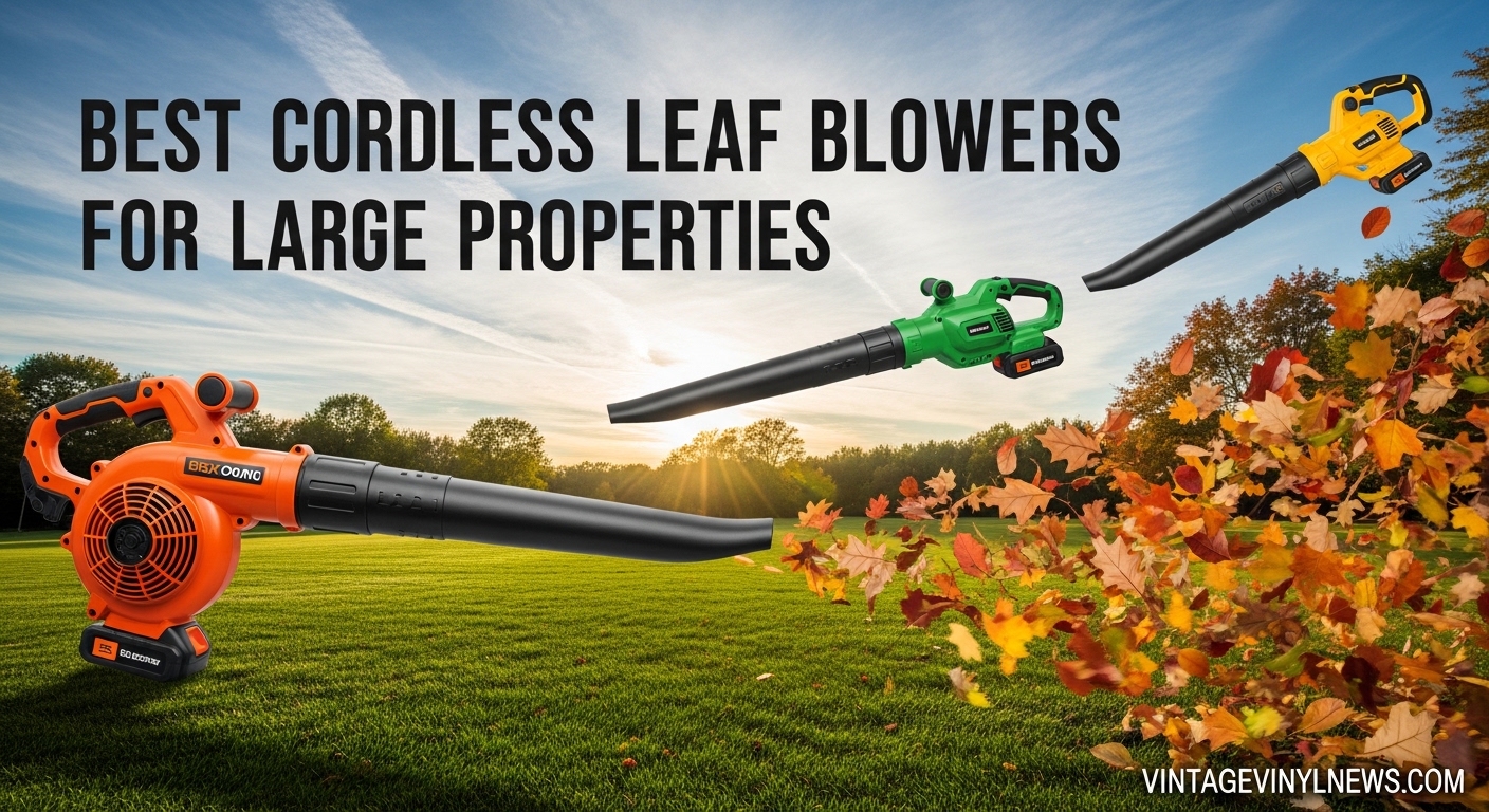 Best Cordless Leaf Blowers for Large Properties