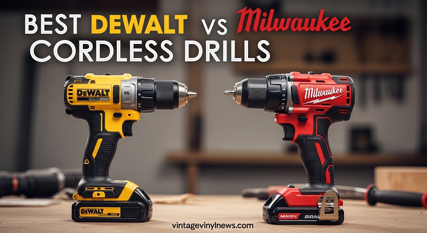 Best DeWalt vs Milwaukee Cordless Drills