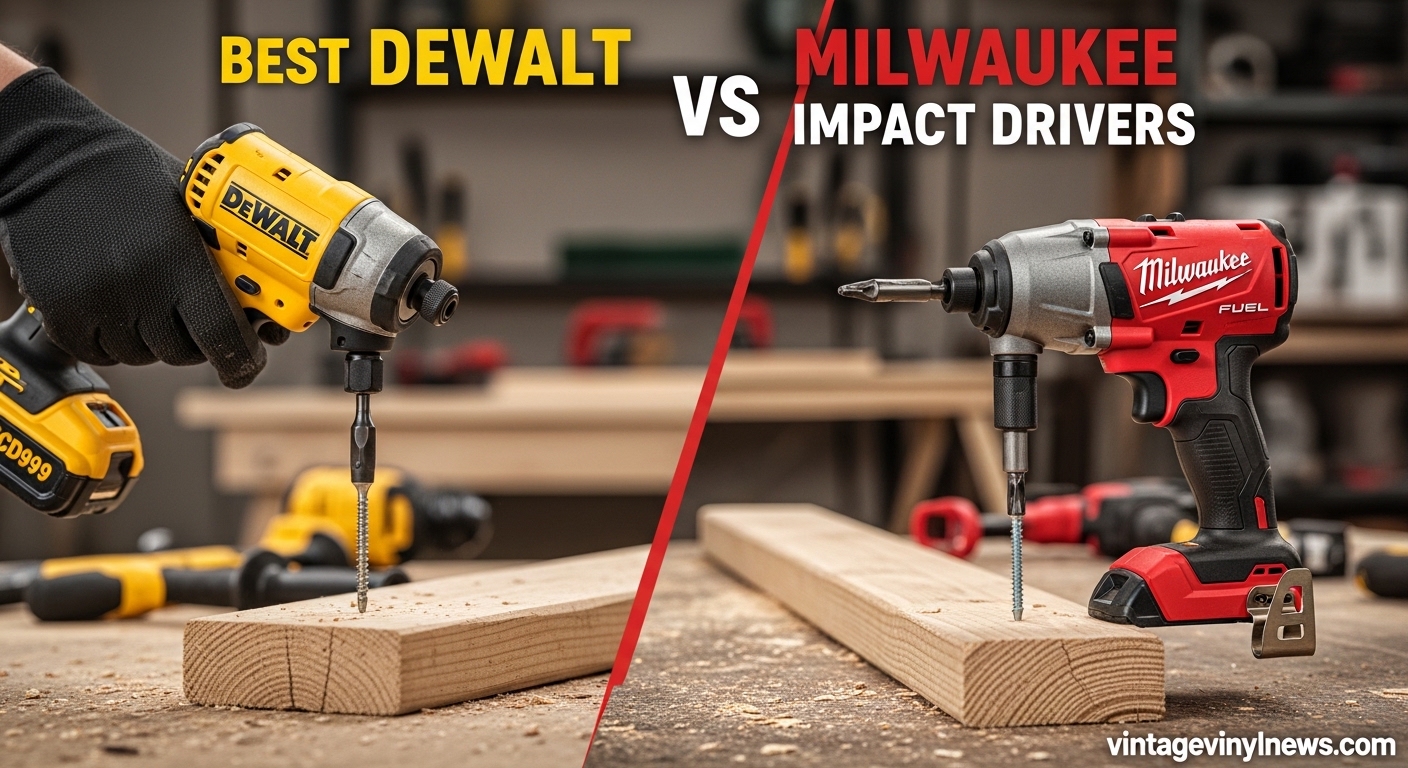 Best DeWalt vs Milwaukee Impact Drivers