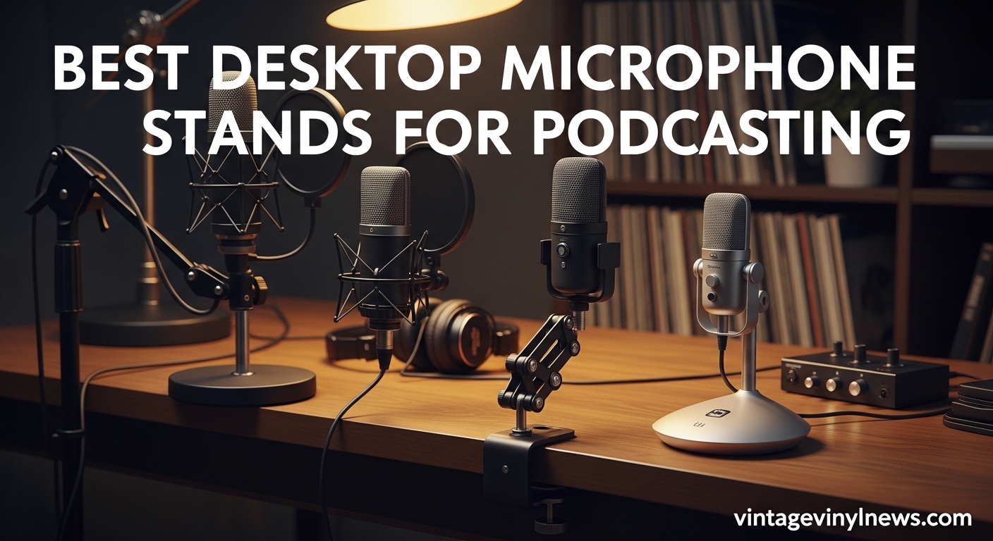 Best Desktop Microphone Stands for Podcasting