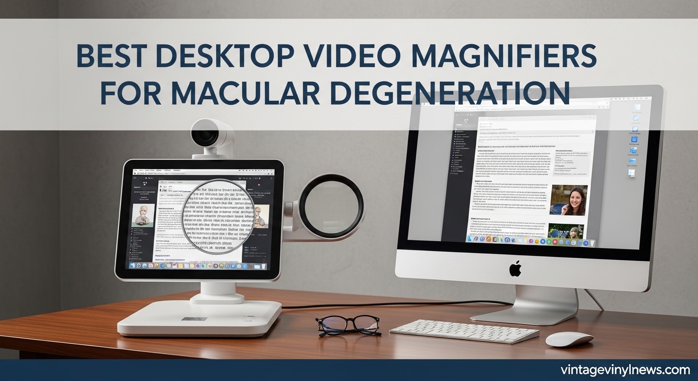 Best Desktop Video Magnifiers for Macular Degeneration