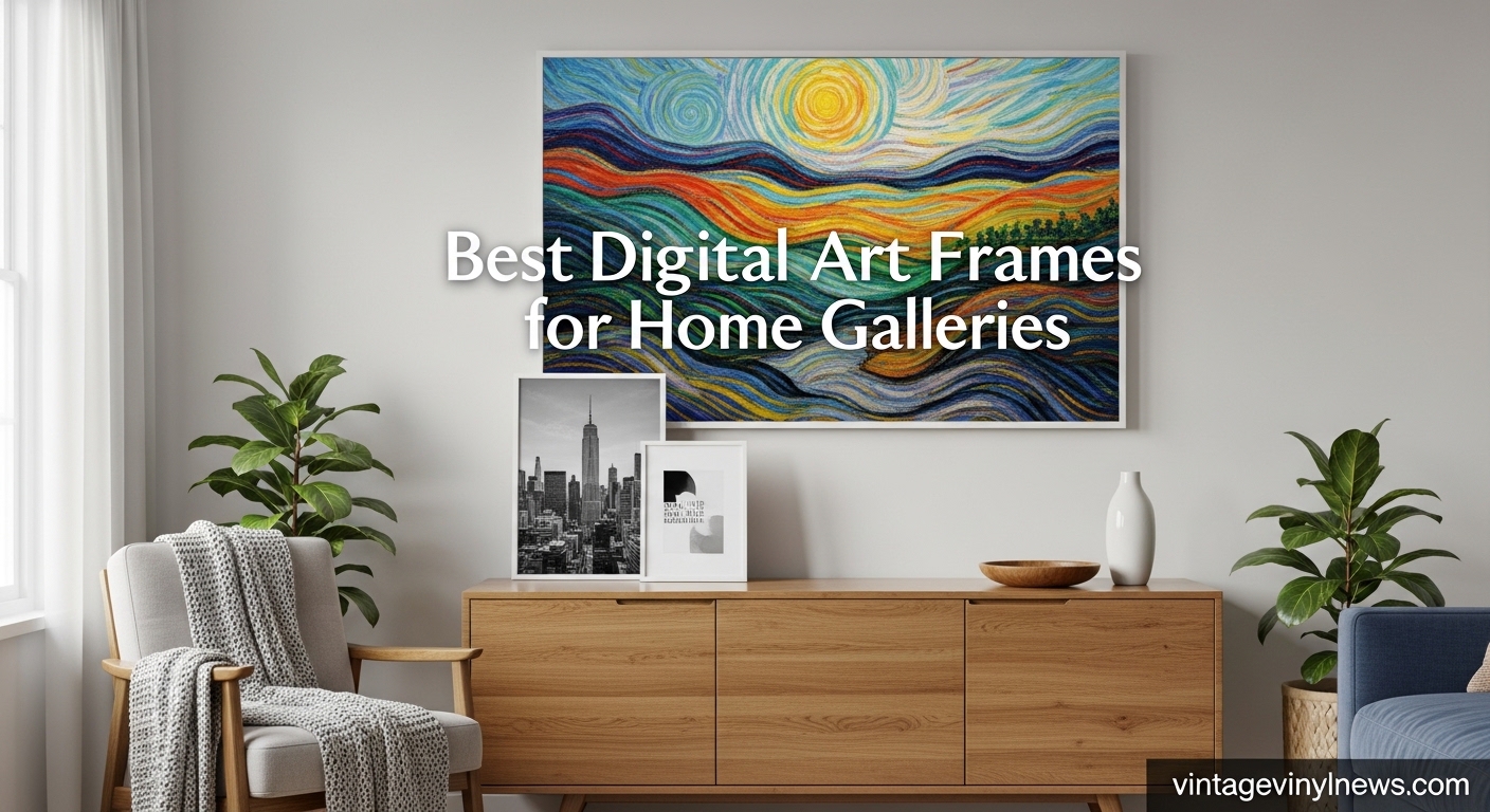 Best Digital Art Frames for Home Galleries