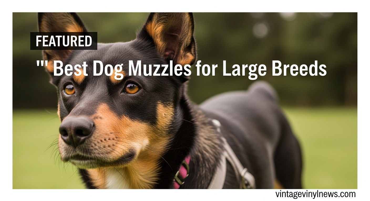 Best Dog Muzzles for Large Breeds