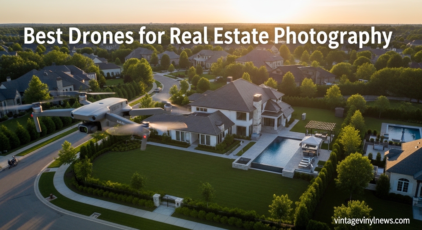 Best Drones for Real Estate Photography