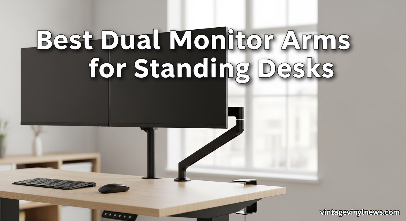 Best Dual Monitor Arms for Standing Desks