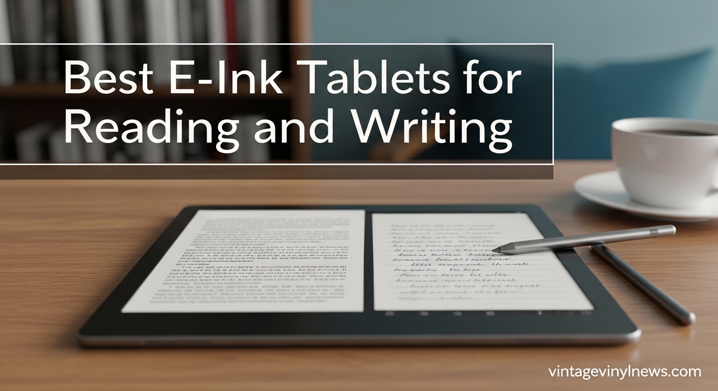 Best E-Ink Tablets for Reading and Writing