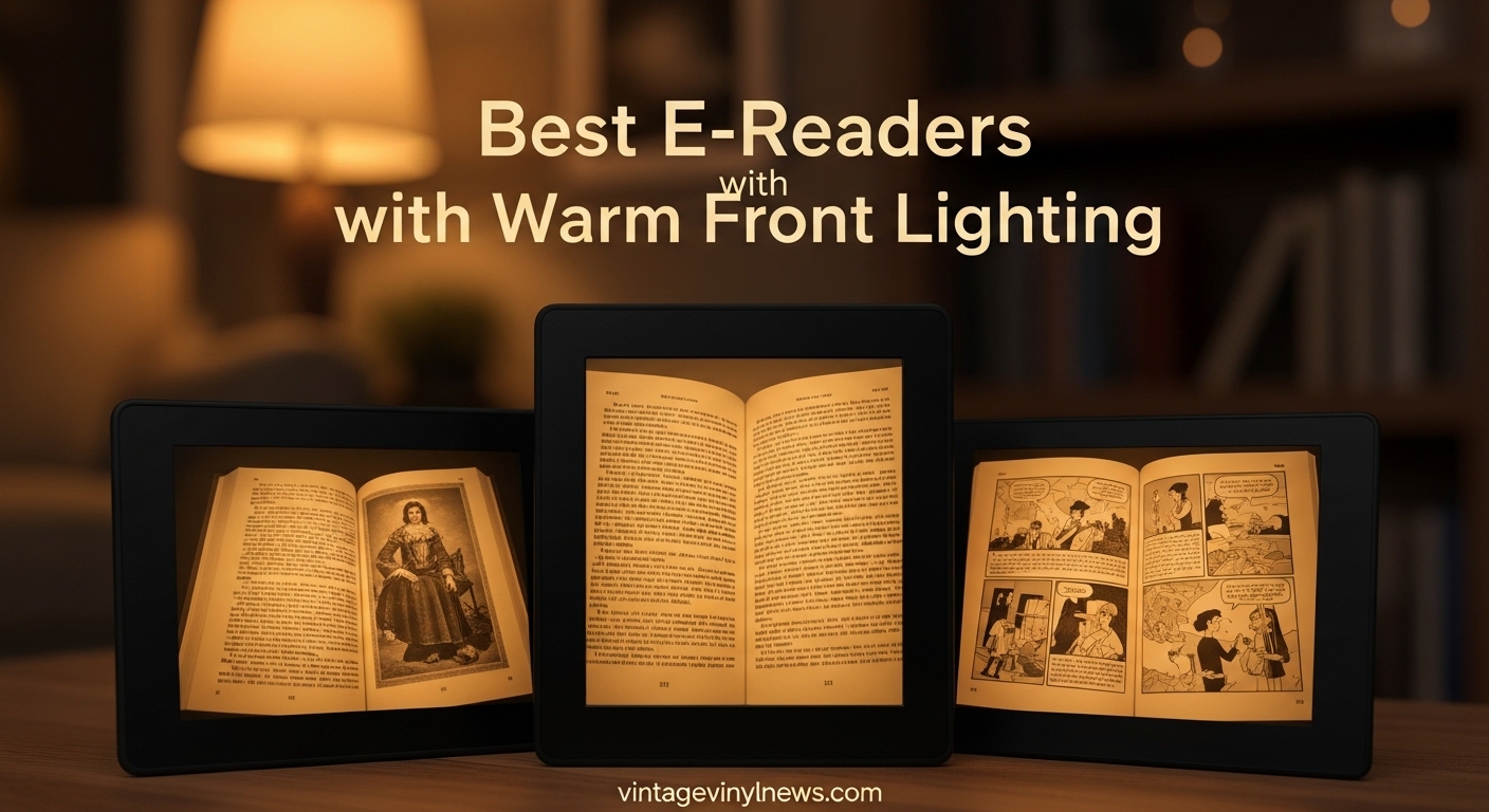 Best E-Readers with Warm Front Lighting