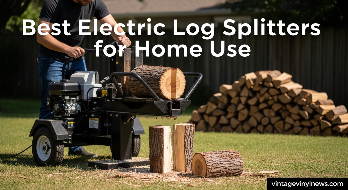 Best Electric Log Splitters for Home Use