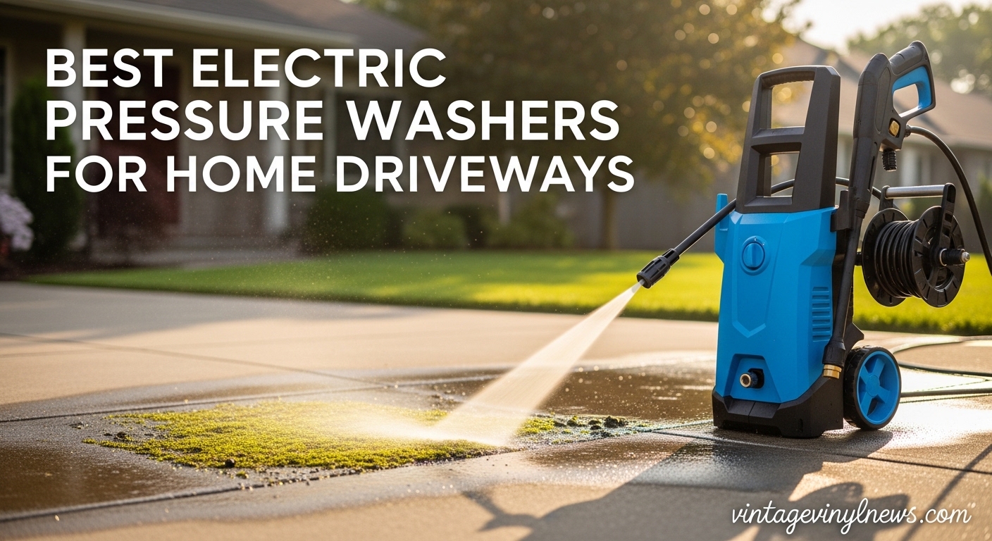 Best Electric Pressure Washers for Home Driveways
