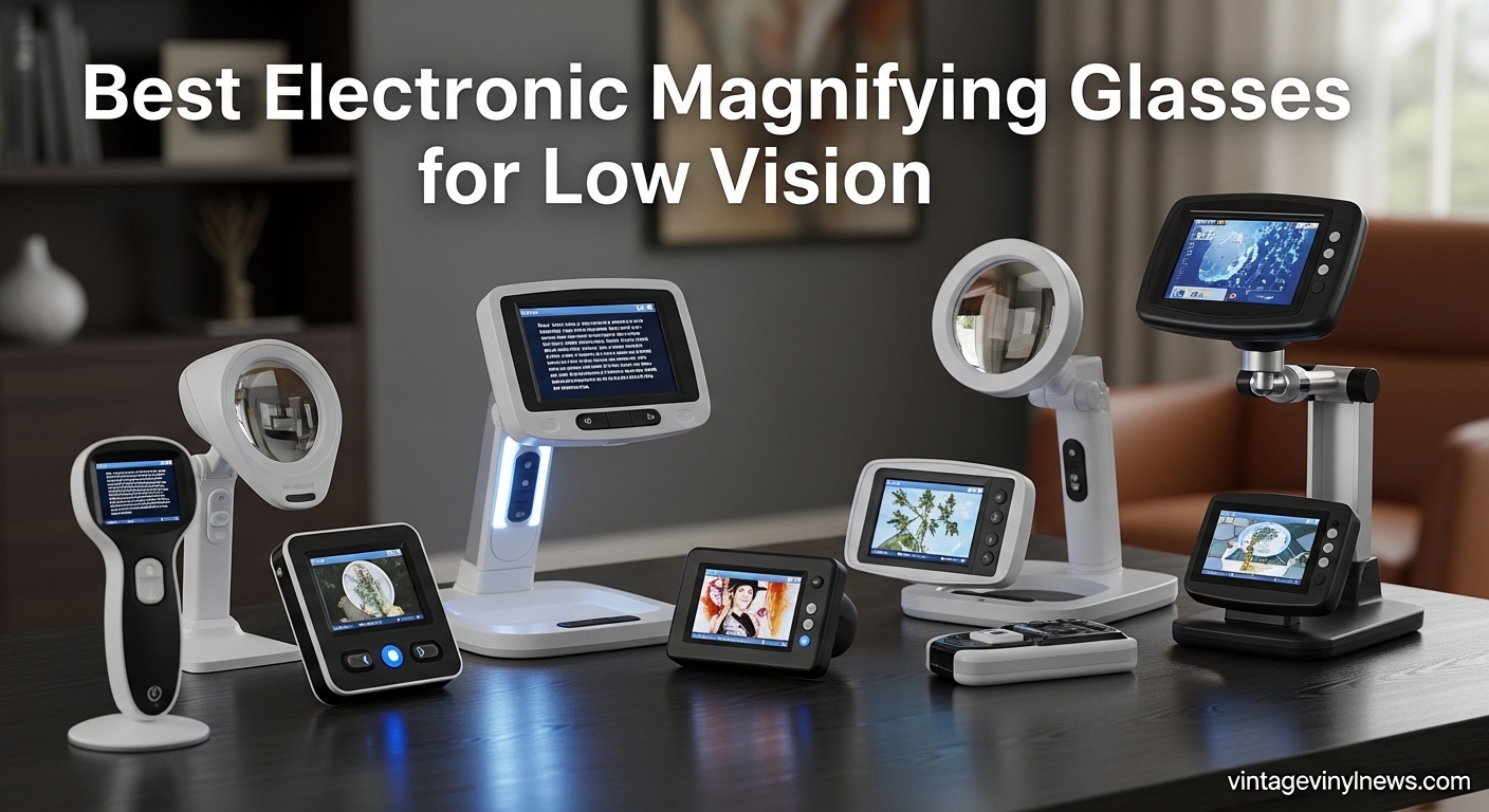 Best Electronic Magnifying Glasses for Low Vision