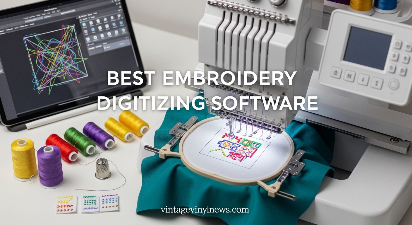 Best Embroidery Digitizing Software