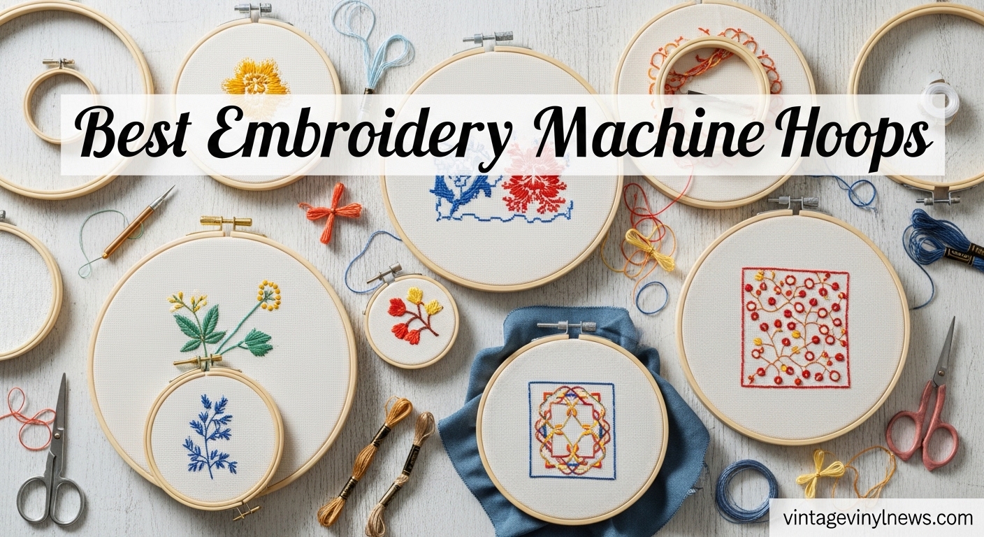 Best Embroidery Machine Hoops
