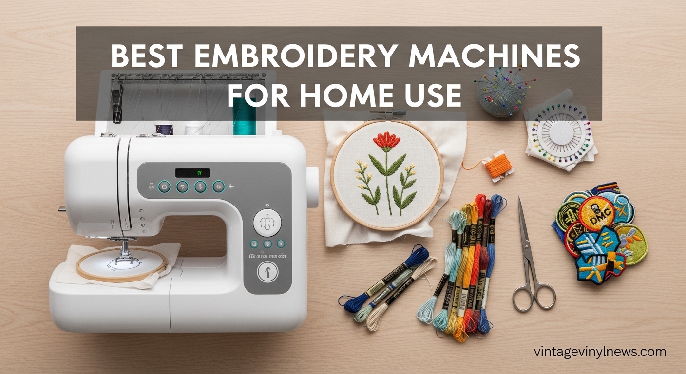 Best Embroidery Machines for Home Use