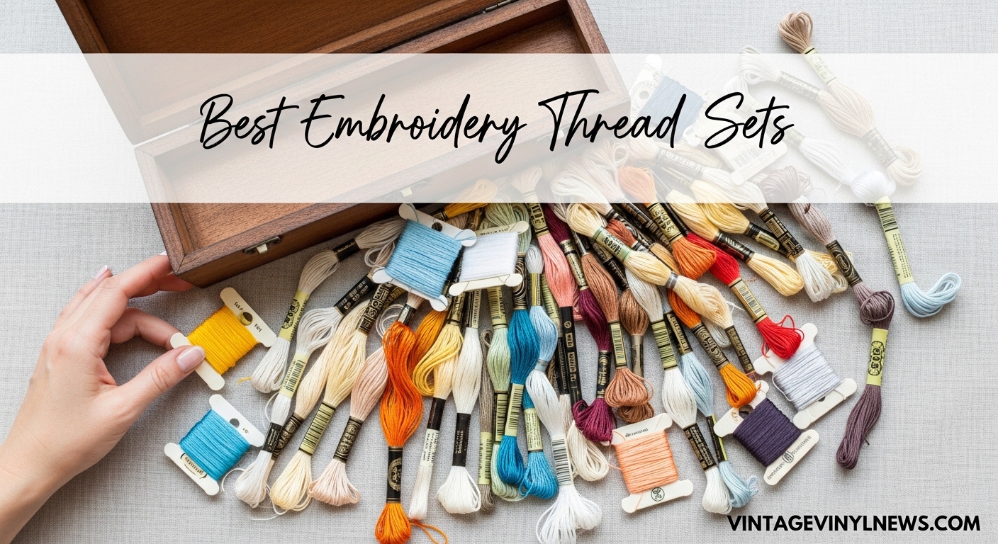 Best Embroidery Thread Sets