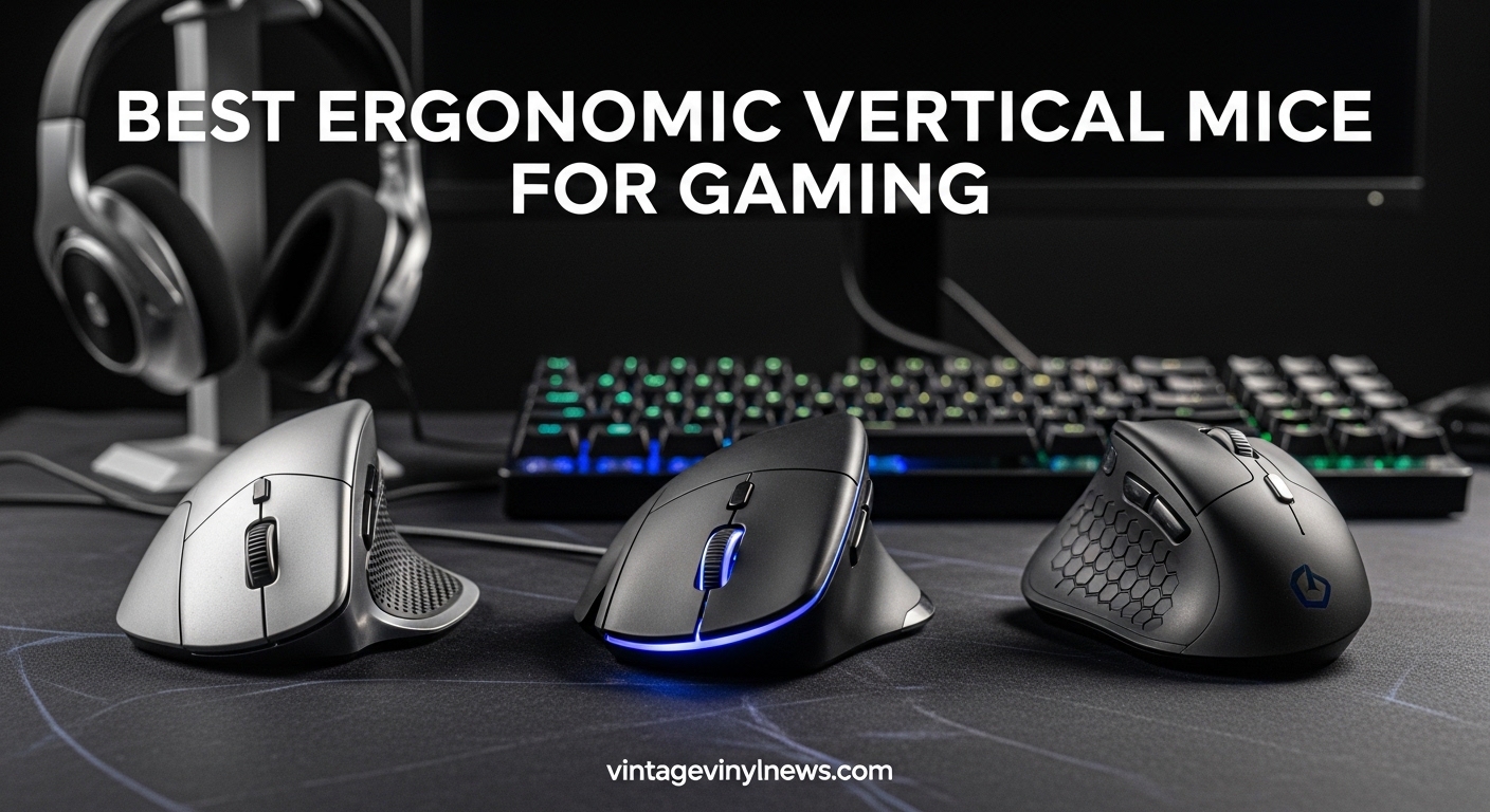 Best Ergonomic Vertical Mice for Gaming