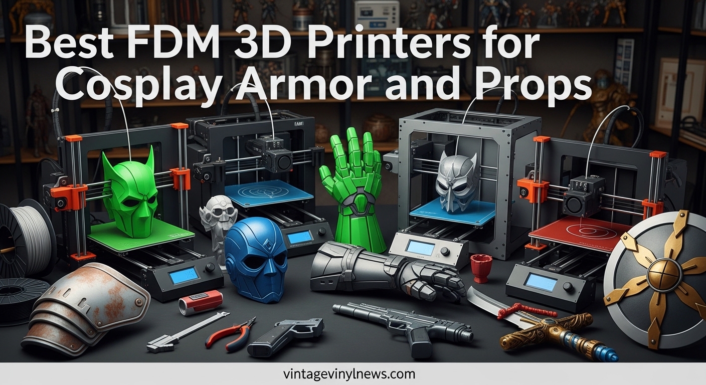 Best FDM 3D Printers for Cosplay Armor and Props
