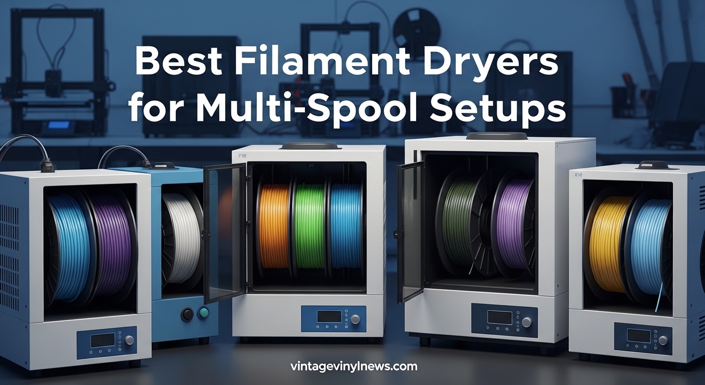 Best Filament Dryers for Multi-Spool Setups
