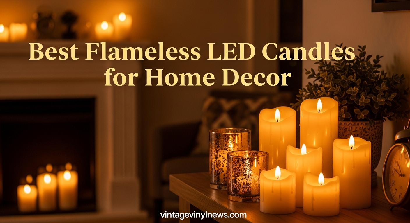 Best Flameless LED Candles for Home Decor
