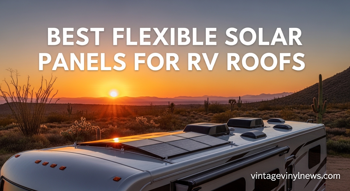 Best Flexible Solar Panels for RV Roofs