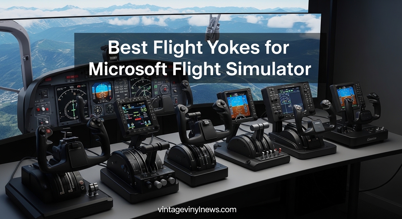 Best Flight Yokes for Microsoft Flight Simulator