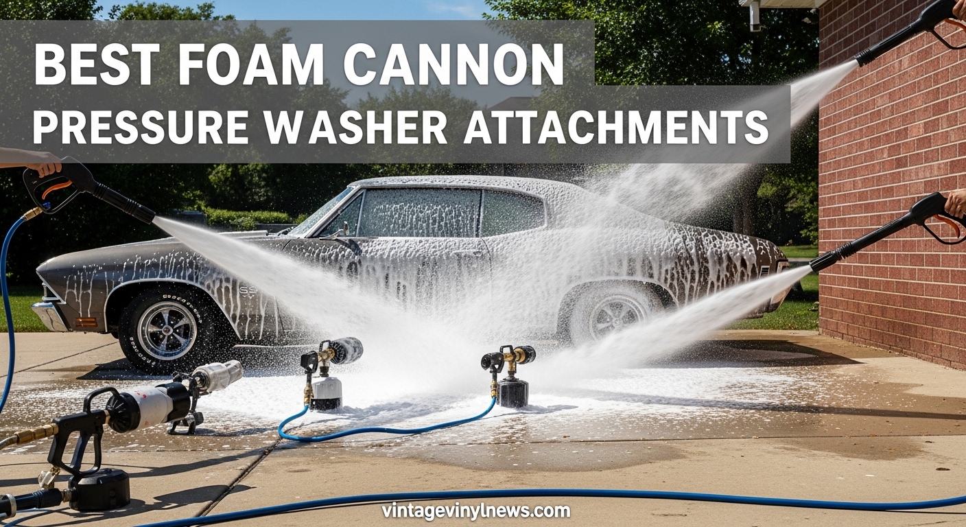 Best Foam Cannon Pressure Washer Attachments