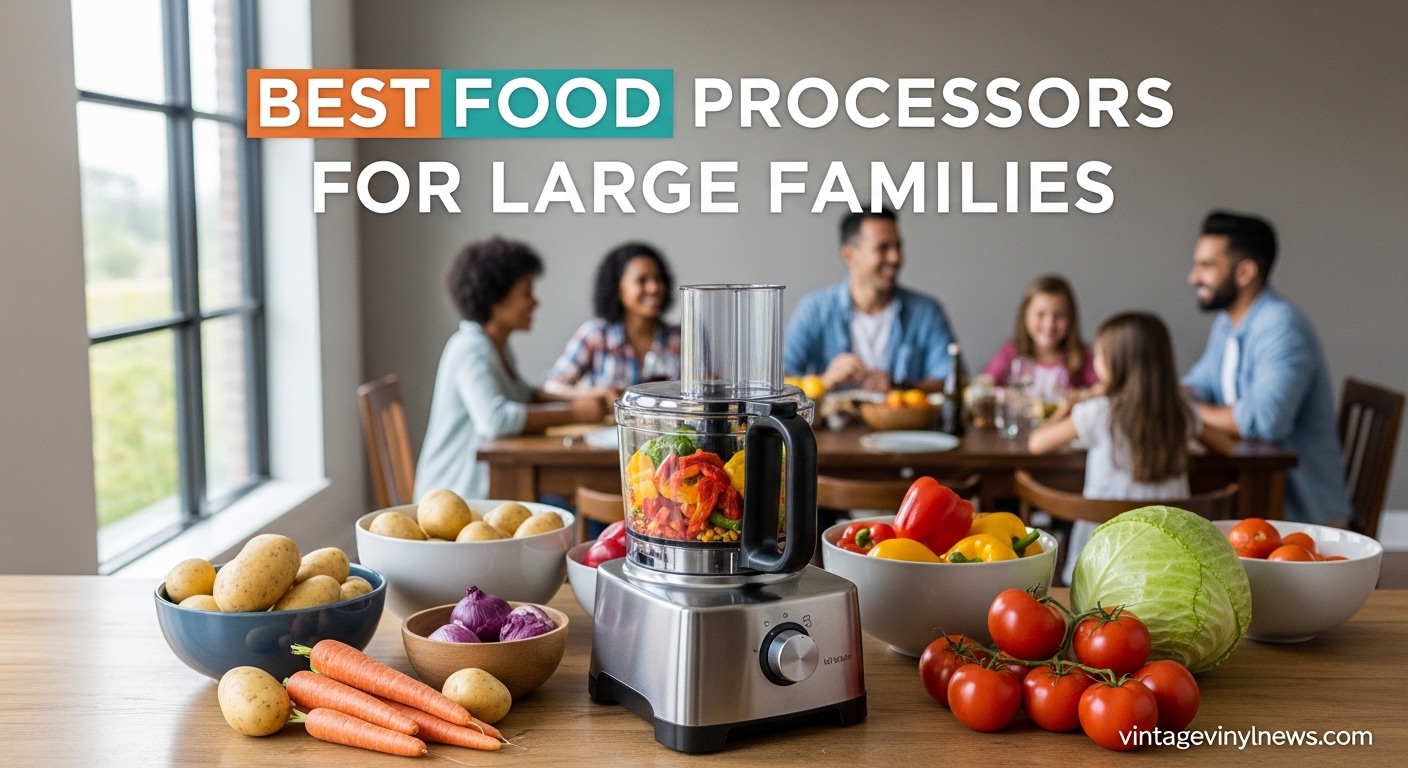 Best Food Processors for Large Families