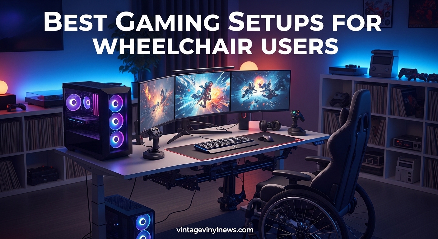 Best Gaming Setups for Wheelchair Users