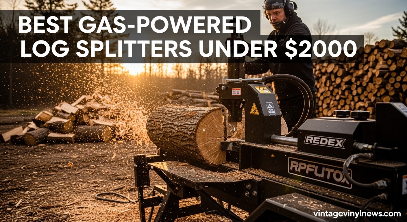 Best Gas-Powered Log Splitters Under $2000