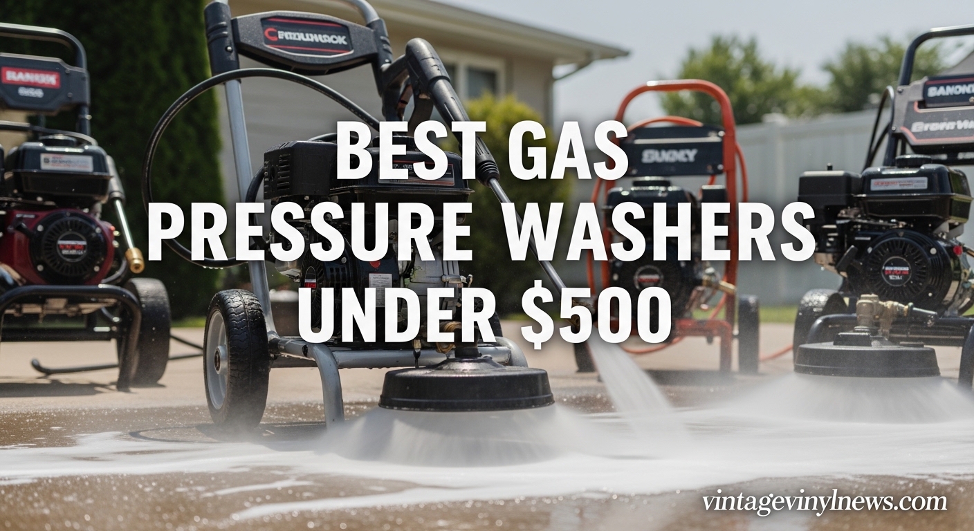 Best Gas Pressure Washers Under $500