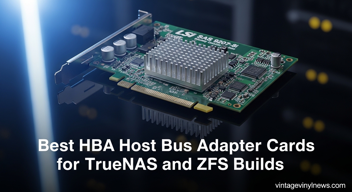 Best HBA Host Bus Adapter Cards for TrueNAS and ZFS Builds