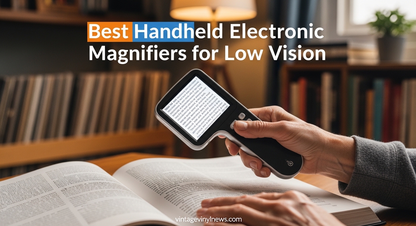Best Handheld Electronic Magnifiers for Low Vision