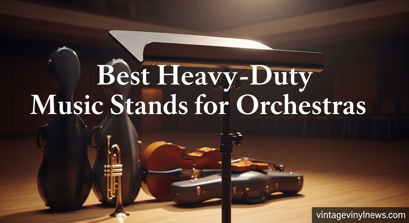 Best Heavy-Duty Music Stands for Orchestras
