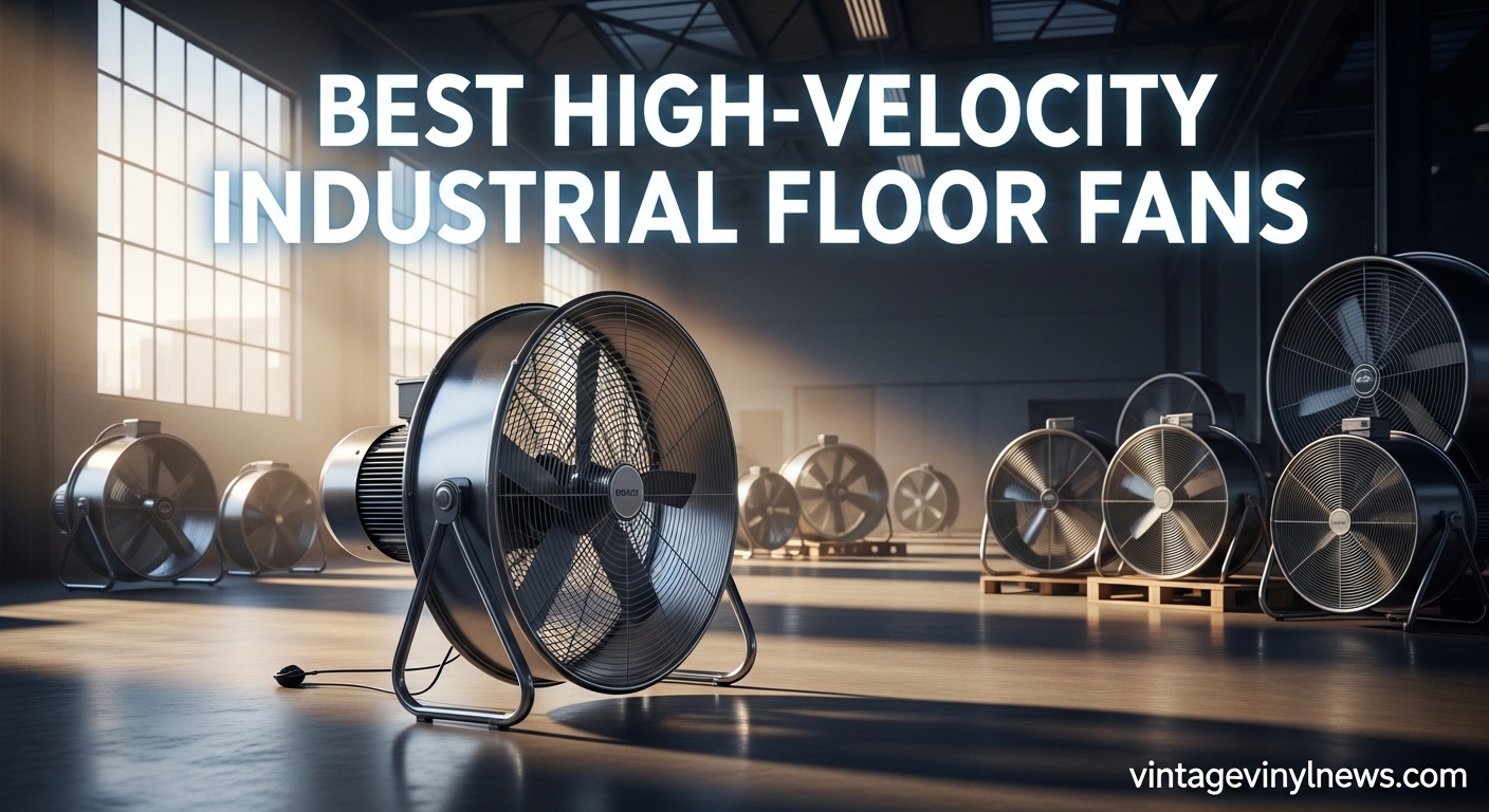 Best High-Velocity Industrial Floor Fans