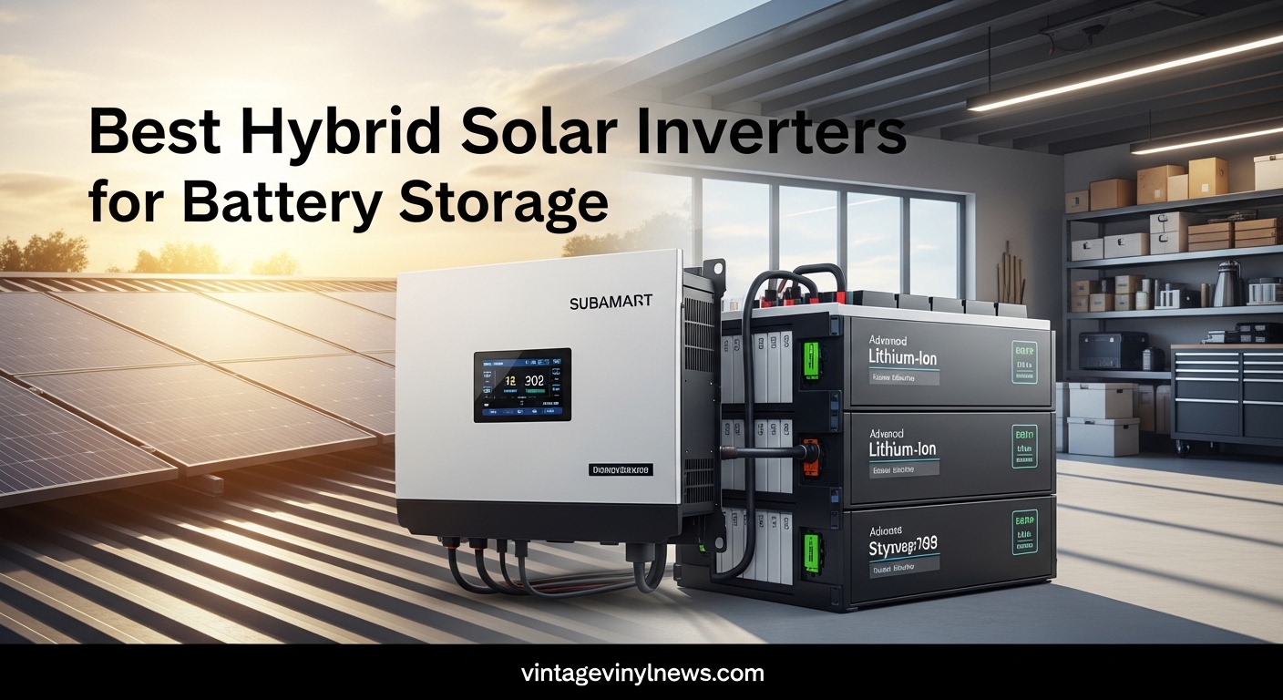 Best Hybrid Solar Inverters for Battery Storage