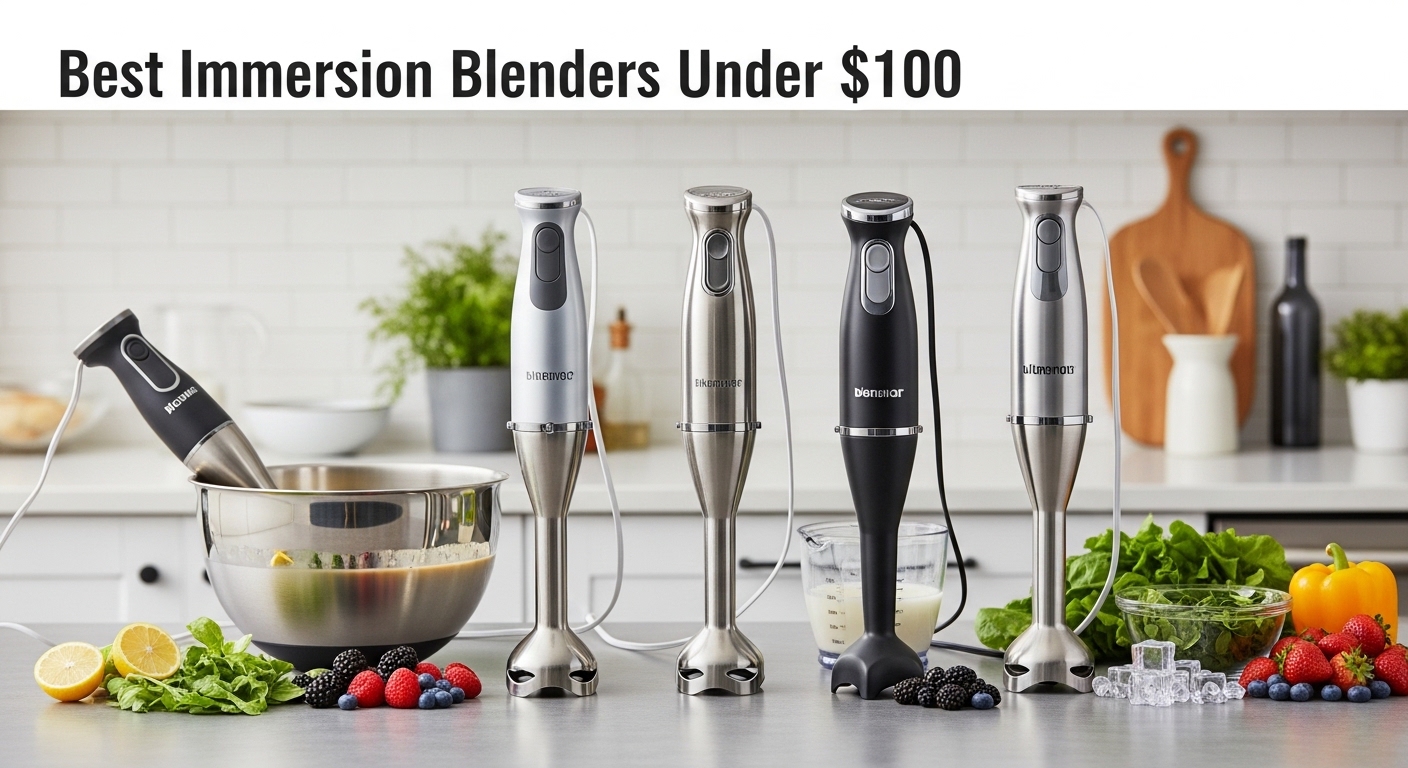 Best Immersion Blenders Under $100