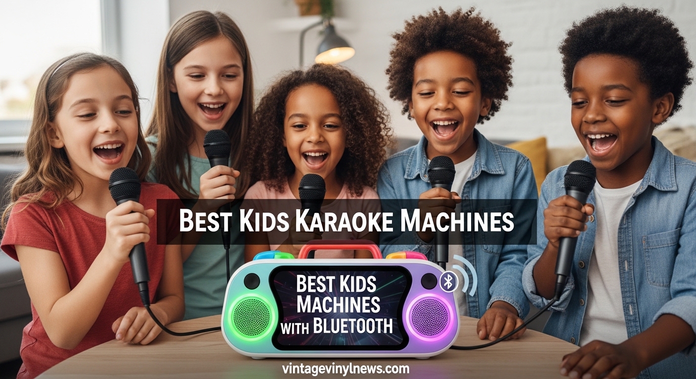 Best Kids Karaoke Machines with Bluetooth