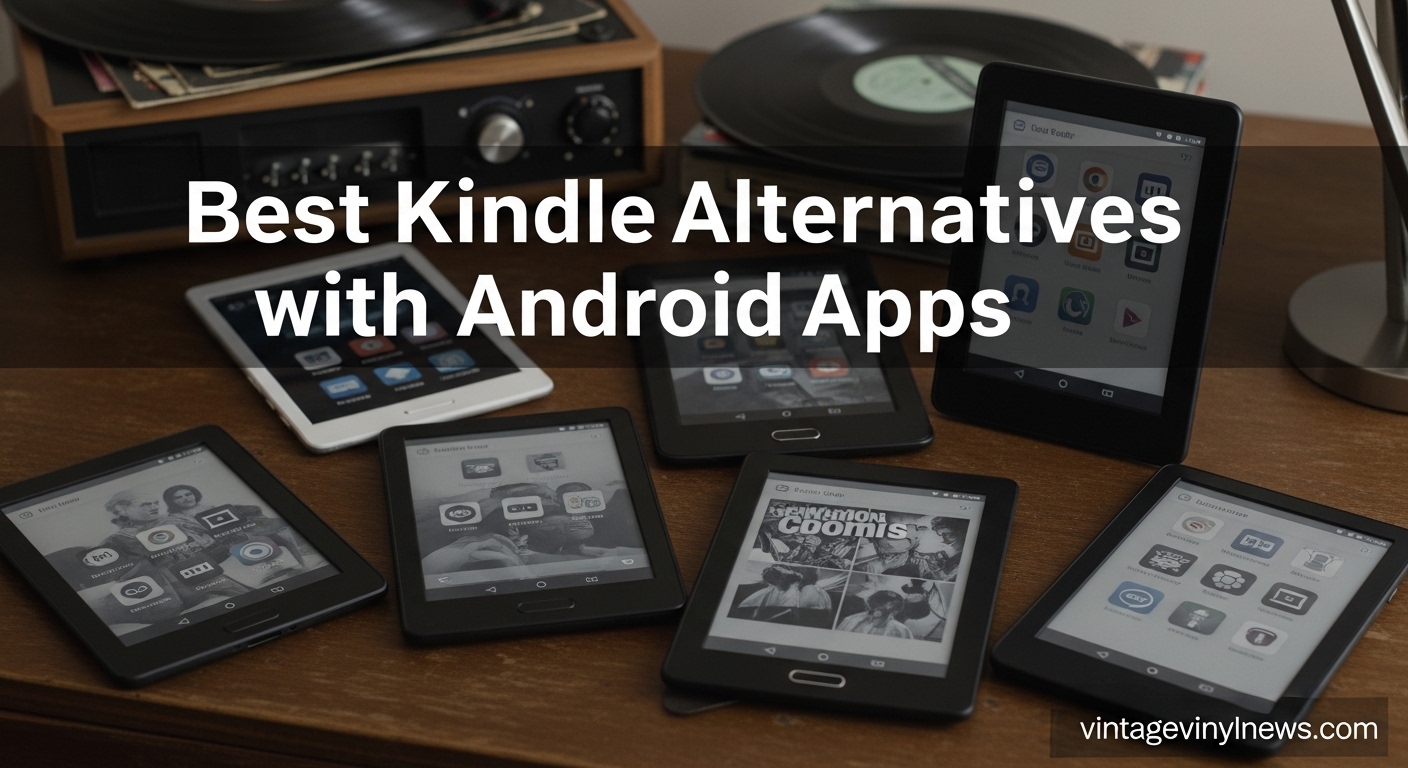 Best Kindle Alternatives with Android Apps