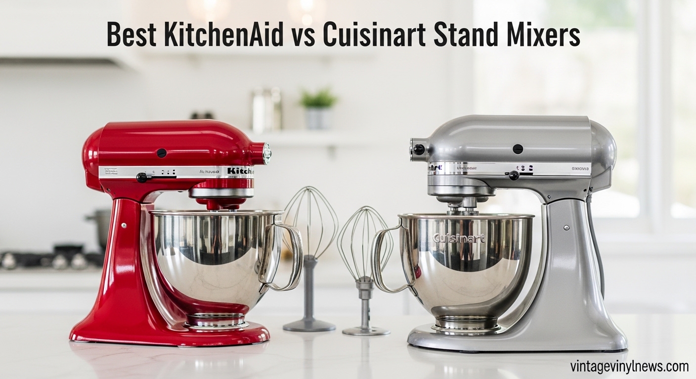 Best KitchenAid vs Cuisinart Stand Mixers