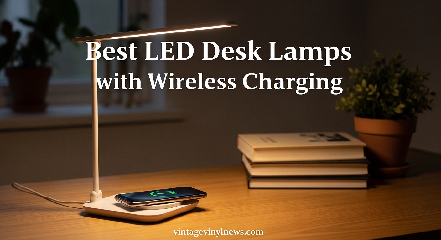 Best LED Desk Lamps with Wireless Charging