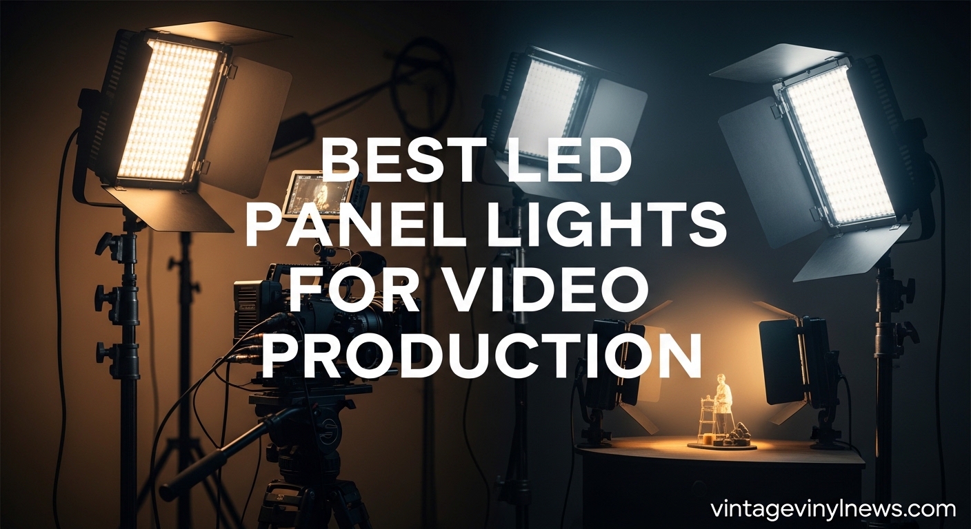 Best LED Panel Lights for Video Production