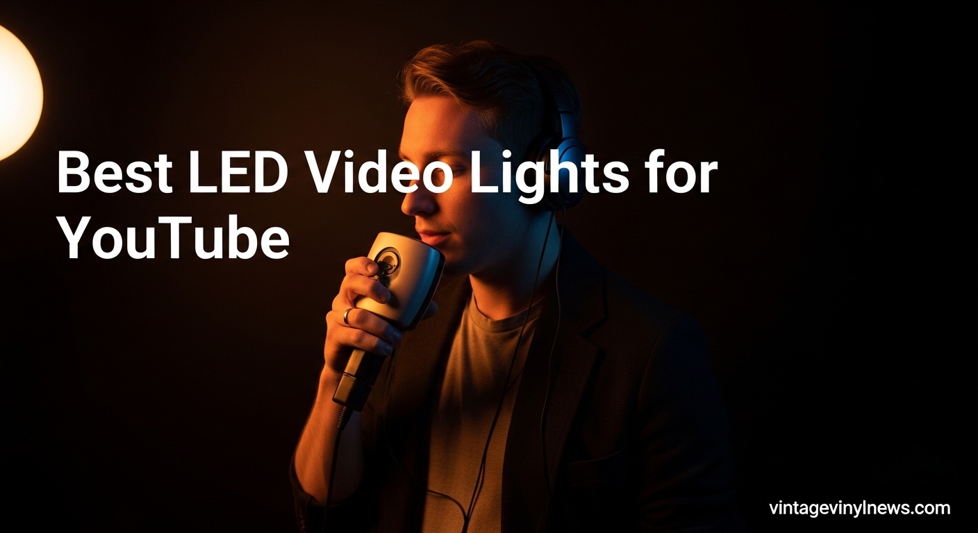 Best LED Video Lights for YouTube