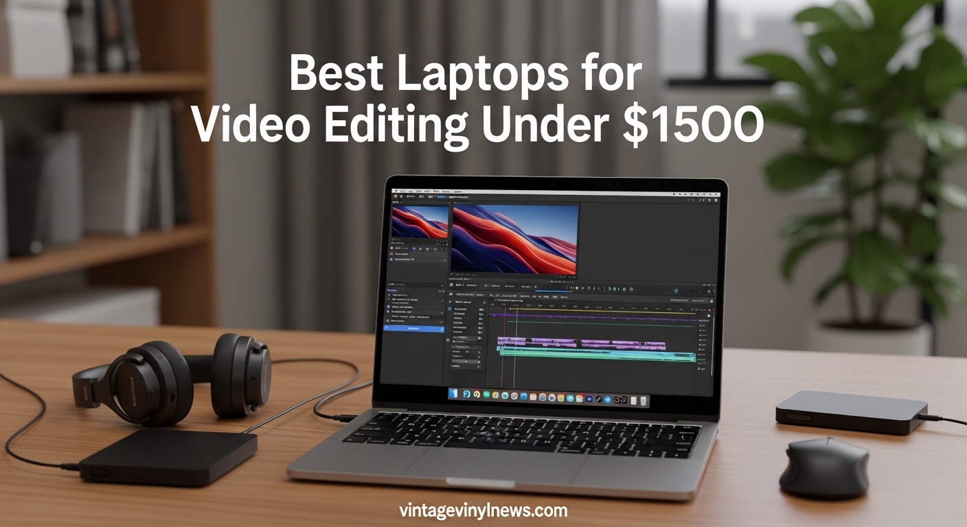 Best Laptops for Video Editing Under $1500
