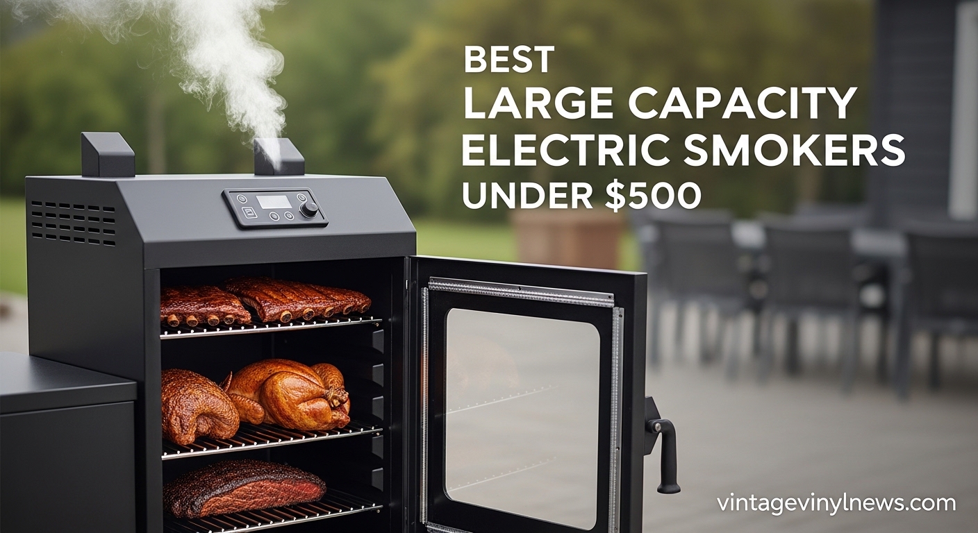 Best Large Capacity Electric Smokers Under $500