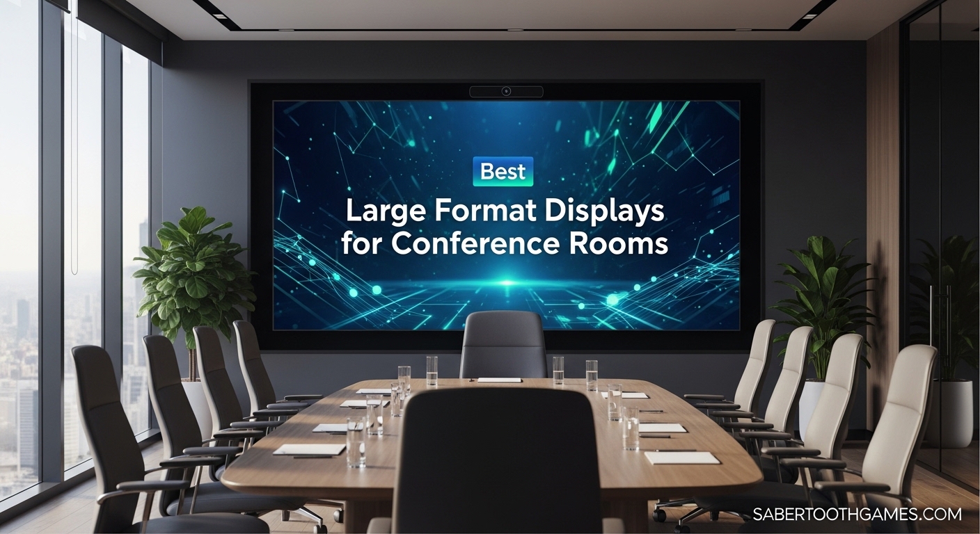 Best Large Format Displays for Conference Rooms