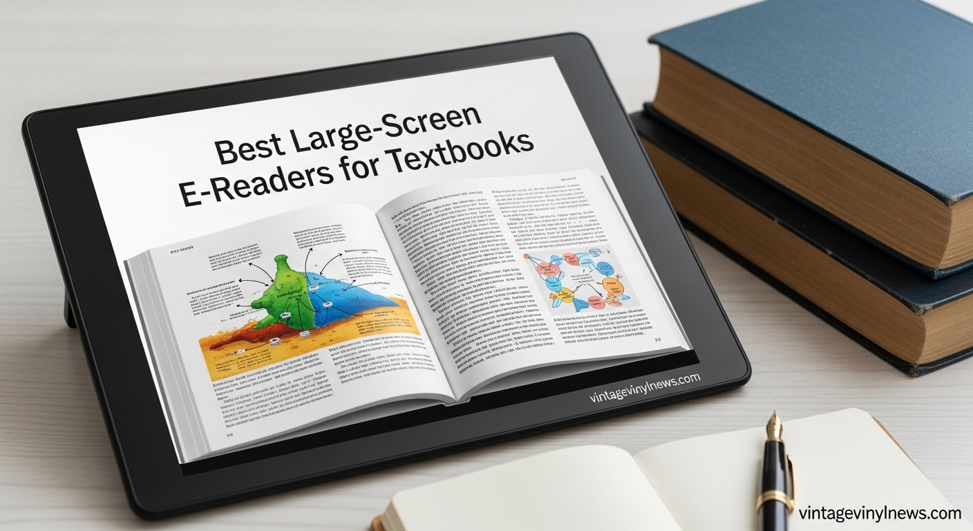 Best Large-Screen E-Readers for Textbooks