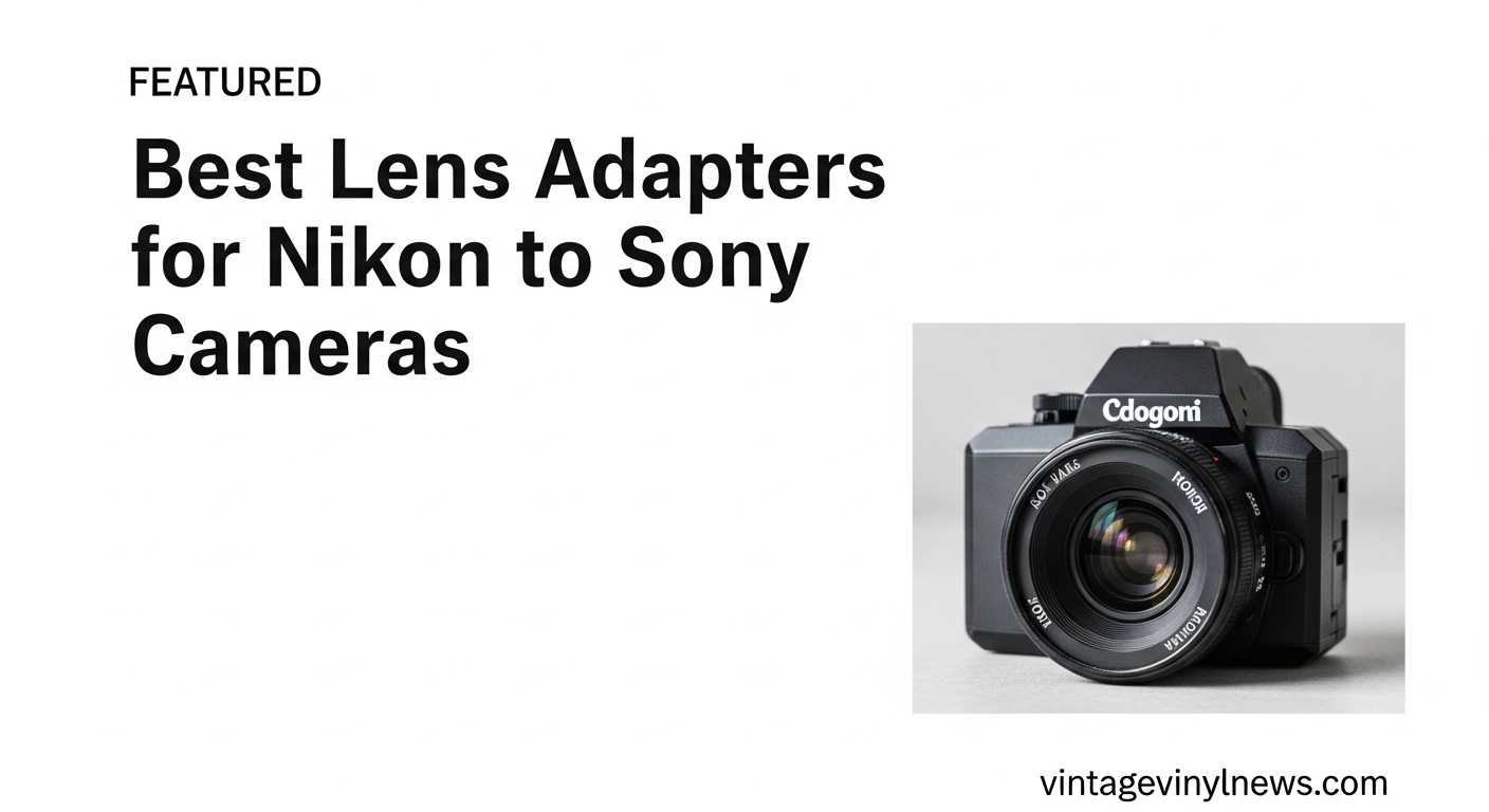 Best Lens Adapters for Nikon to Sony Cameras