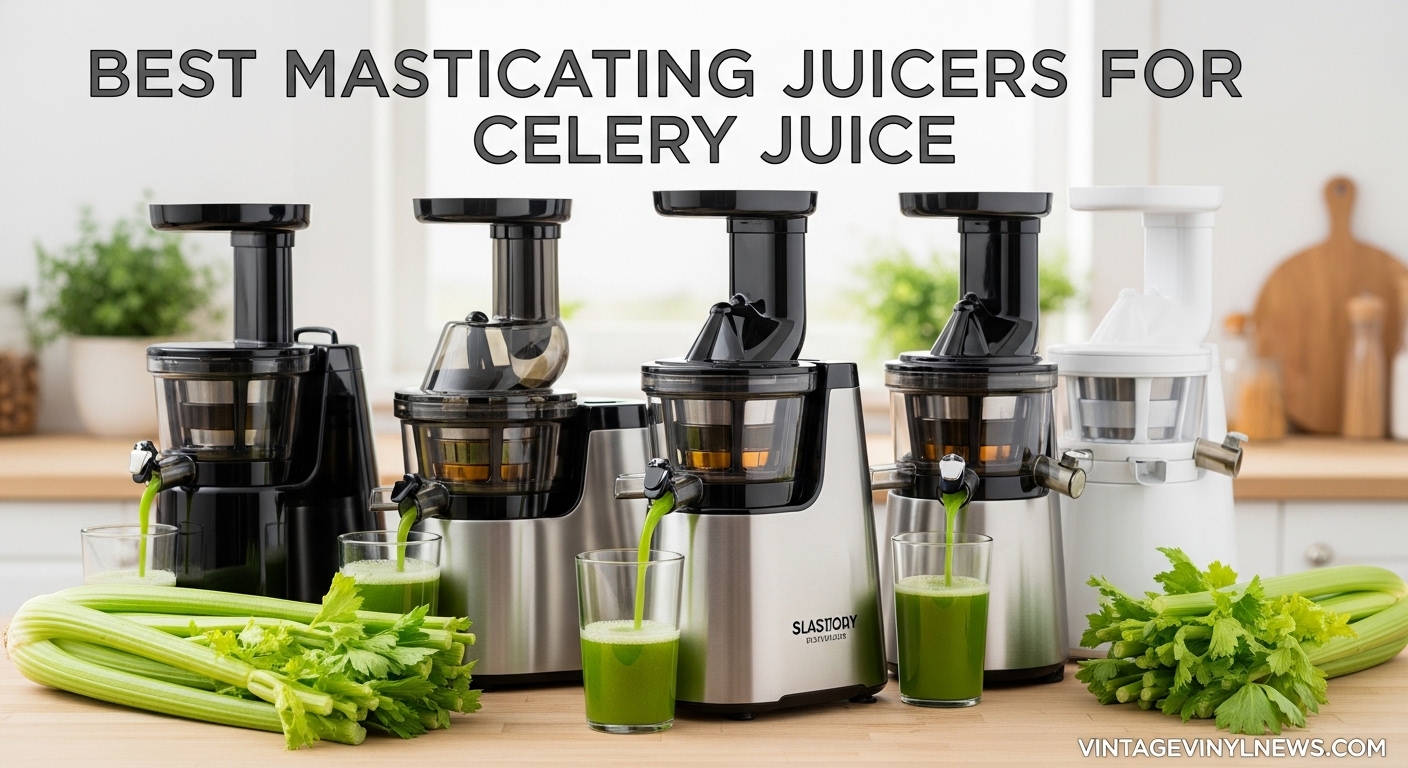 Best Masticating Juicers for Celery Juice