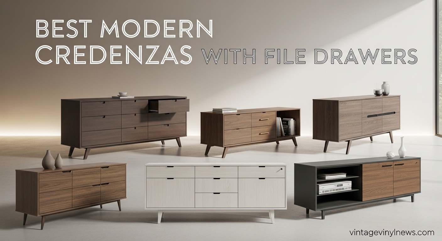 Best Modern Credenzas with File Drawers