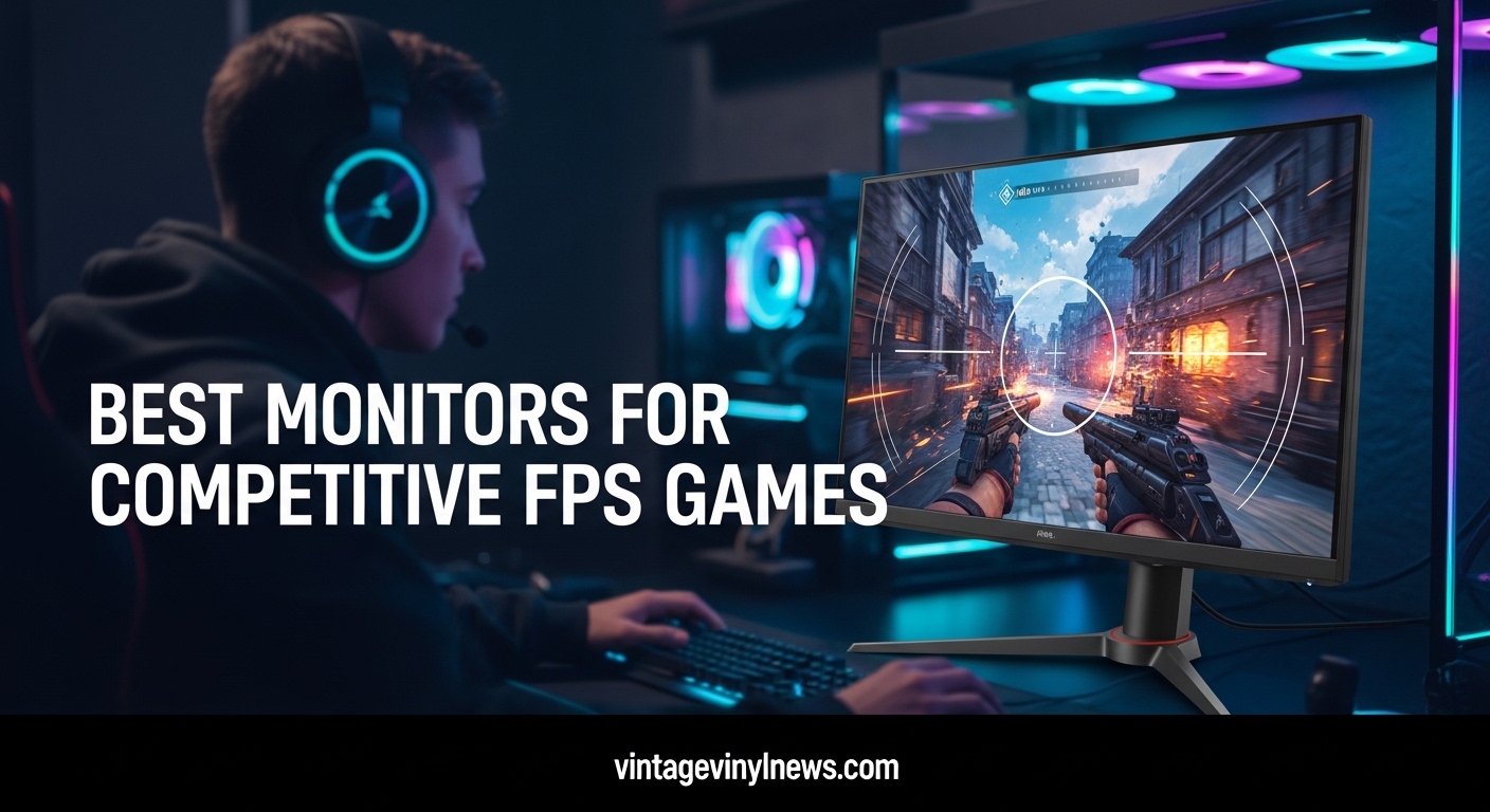 Best Monitors for Competitive FPS Games