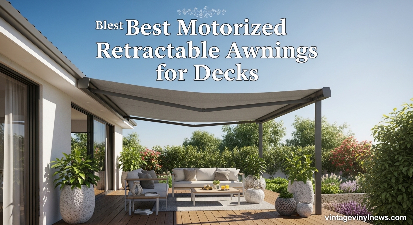 Best Motorized Retractable Awnings for Decks